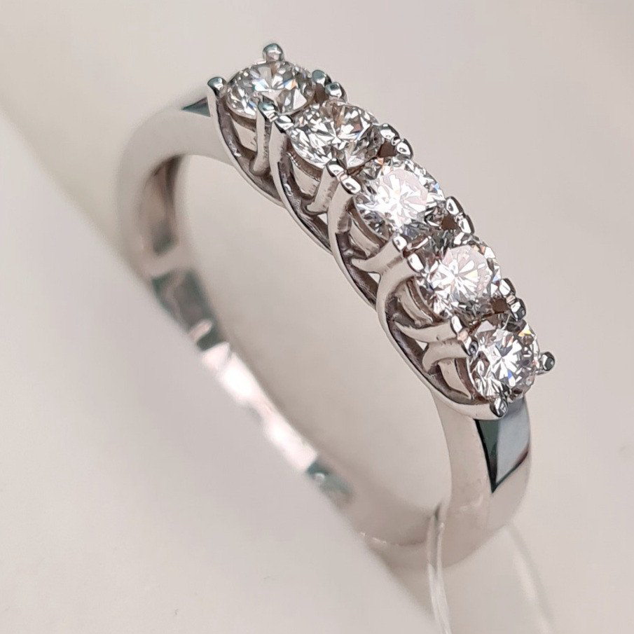 Кольцо Deimantas 85385928 16,5р 2,41гр 0,50ct. купить,NaN