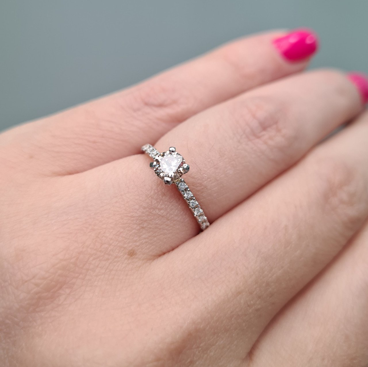 Кольцо Deimantas 96300427 16,5р 1,6гр 0,48ct. купить,NaN