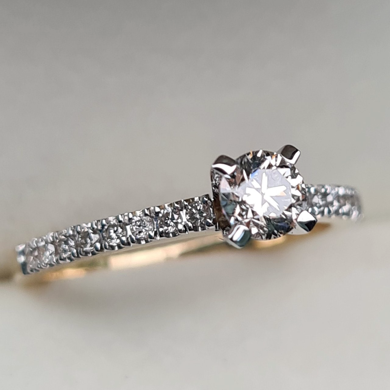 Кольцо Deimantas 96293209 16,5р 2,2гр 0,48ct. купить,NaN