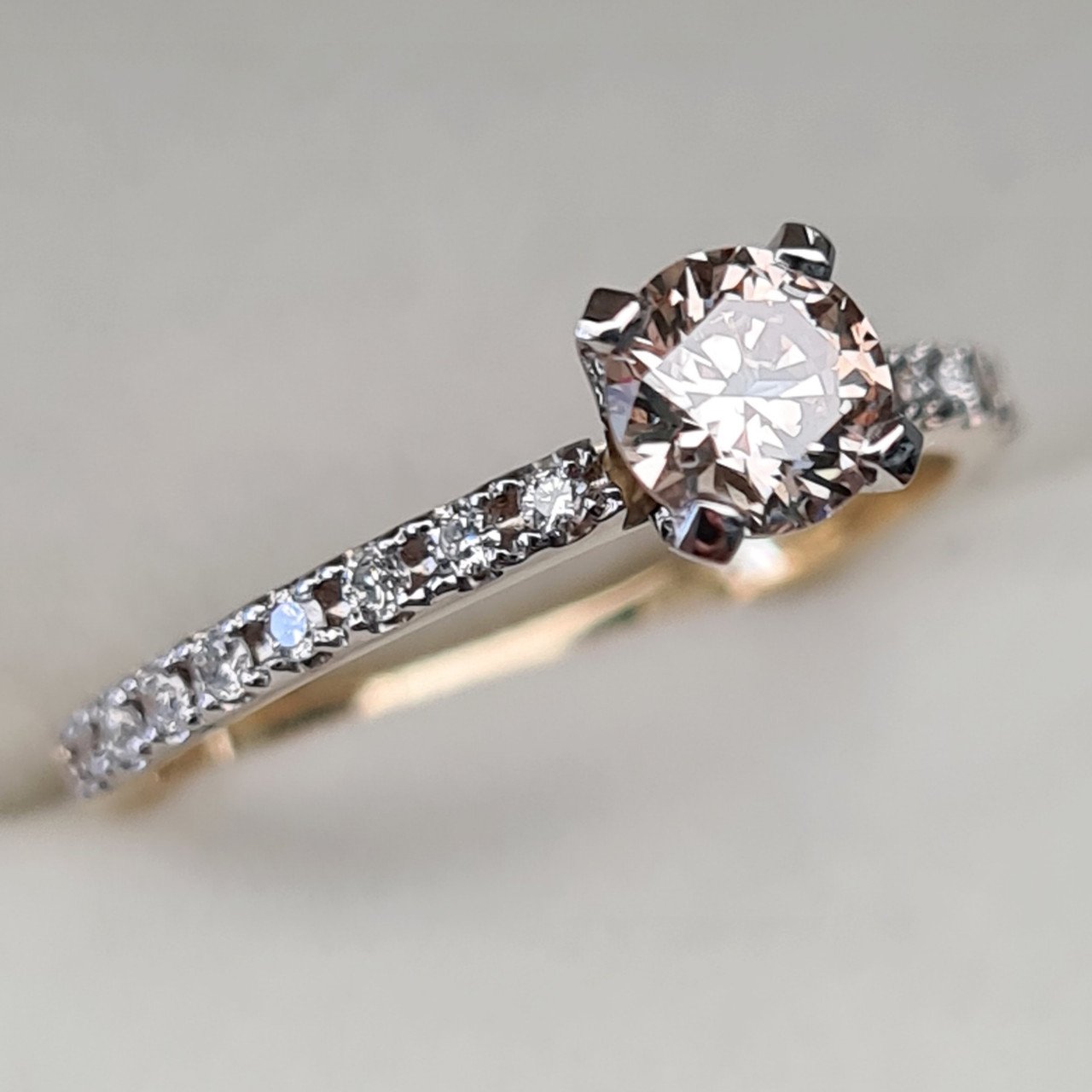Кольцо Deimantas 96300440 16,5р 1,59гр 0,47ct. купить,NaN