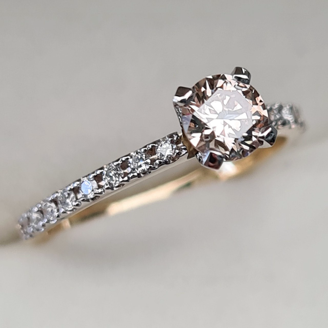 Кольцо Deimantas 96300440 16,5р 1,59гр 0,47ct. купить,NaN