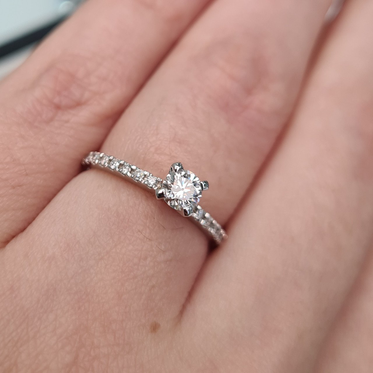 Кольцо Deimantas 96322297 16,51р 1,65гр 0,50ct. купить,NaN