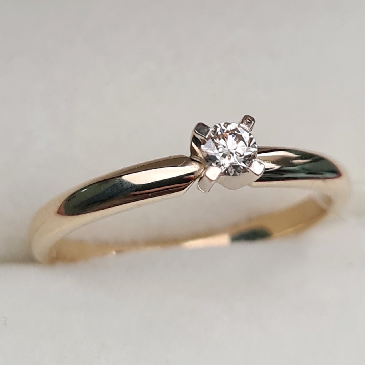 Кольцо Deimantas 96412153 16,5р 2,13гр 0,14ct. купить,NaN