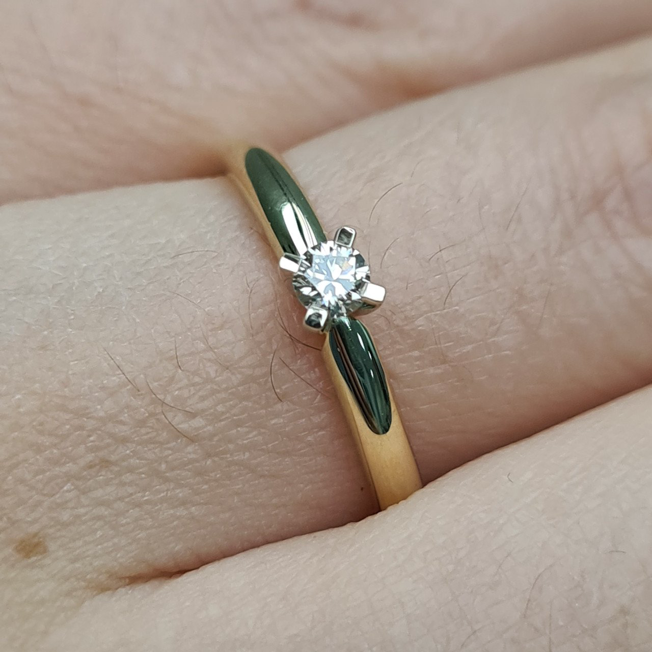 Кольцо Deimantas 96412153 16,5р 2,13гр 0,14ct. купить,NaN
