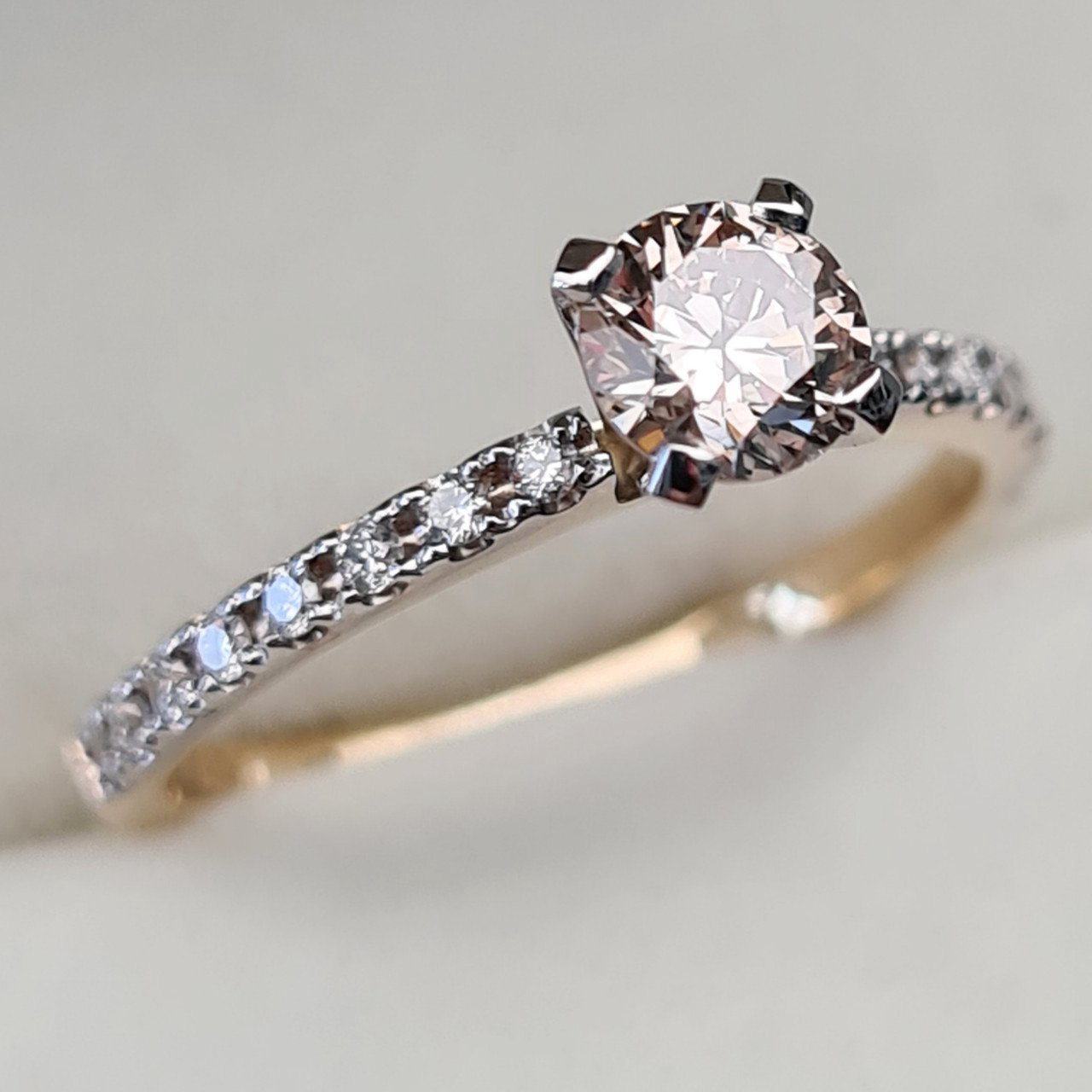 Кольцо Deimantas 96412783 16,5р 1,5гр 0,45ct. купить,NaN
