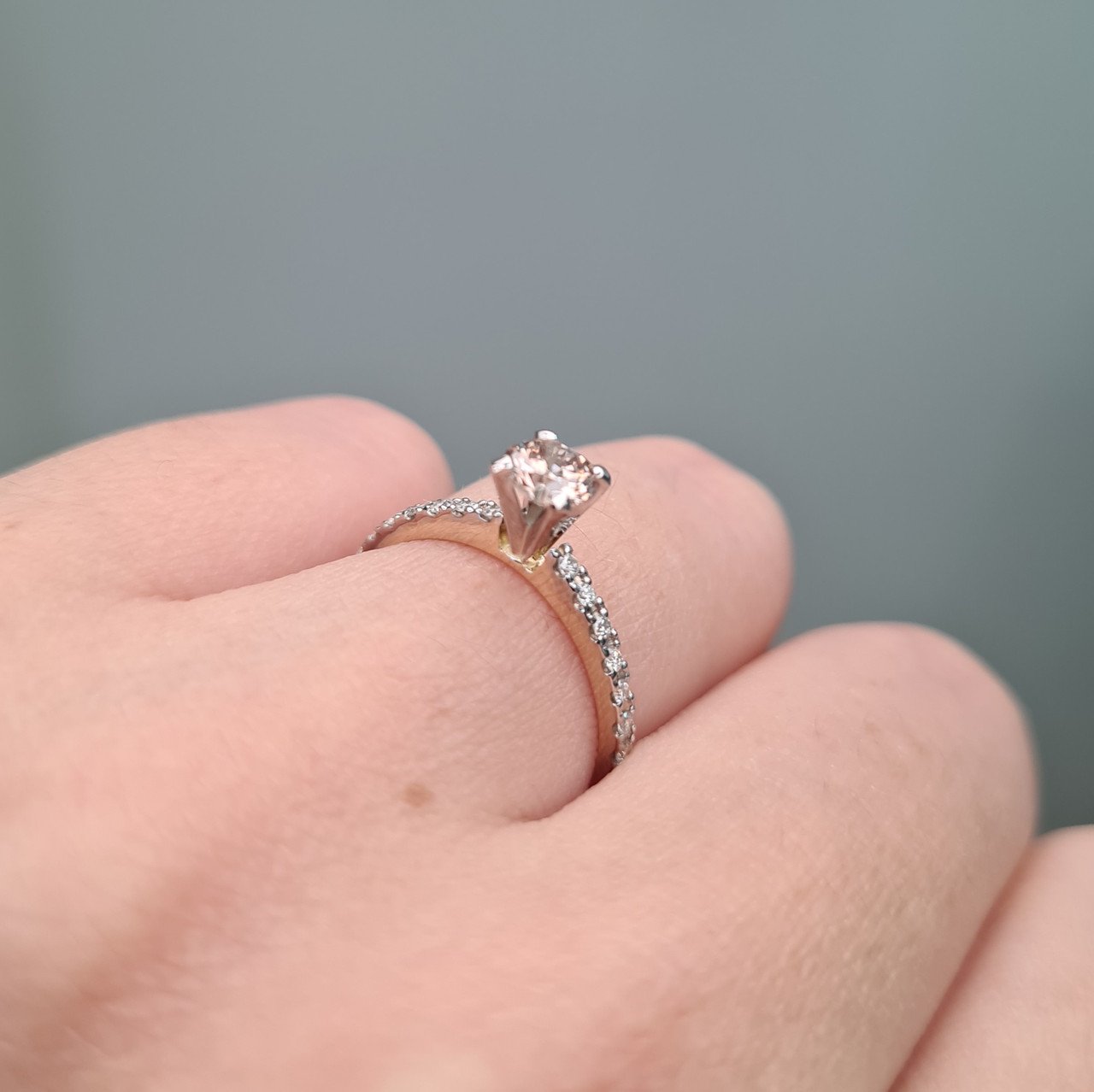 Кольцо Deimantas 96412783 16,5р 1,5гр 0,45ct. купить,NaN