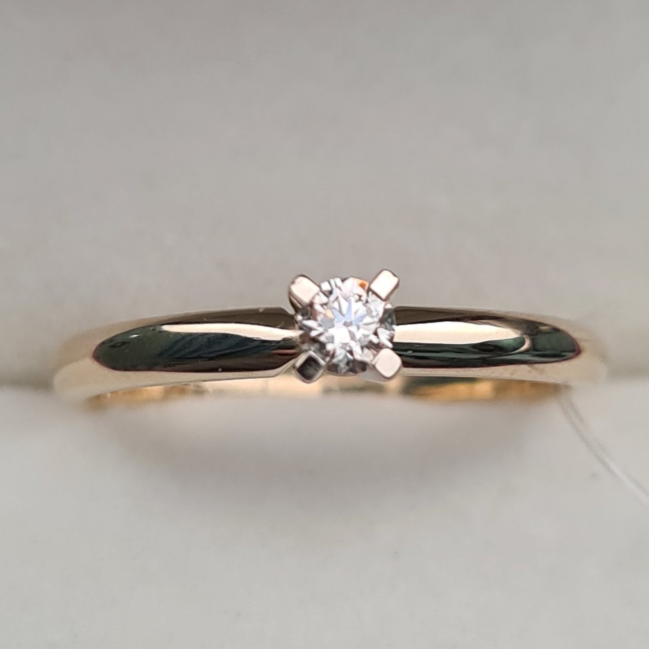 Кольцо Deimantas 96412506 17р 2,12гр 0,12ct. купить,NaN