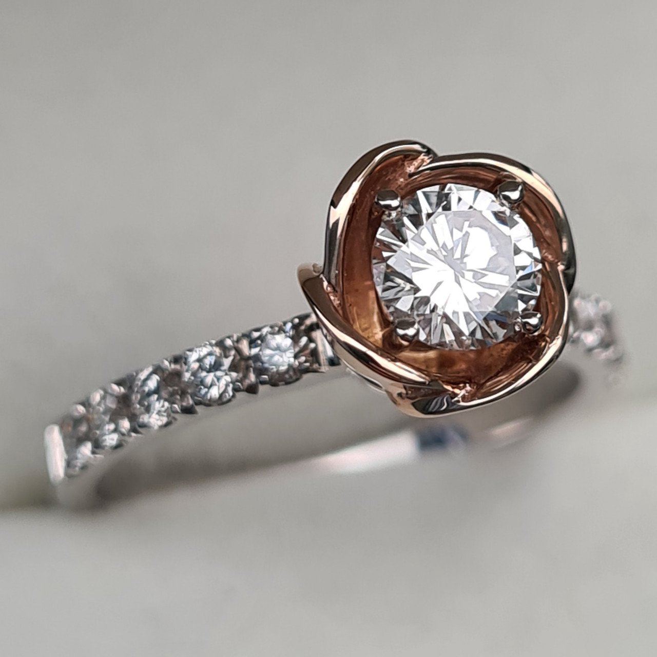 Кольцо Deimantas 94696085 16,5р 3,32гр 0,77ct. купить,NaN