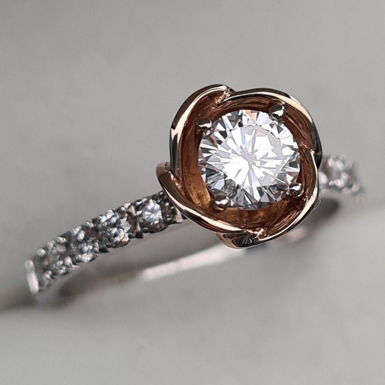 Кольцо Deimantas 94696085 16,5р 3,32гр 0,77ct. купить,NaN