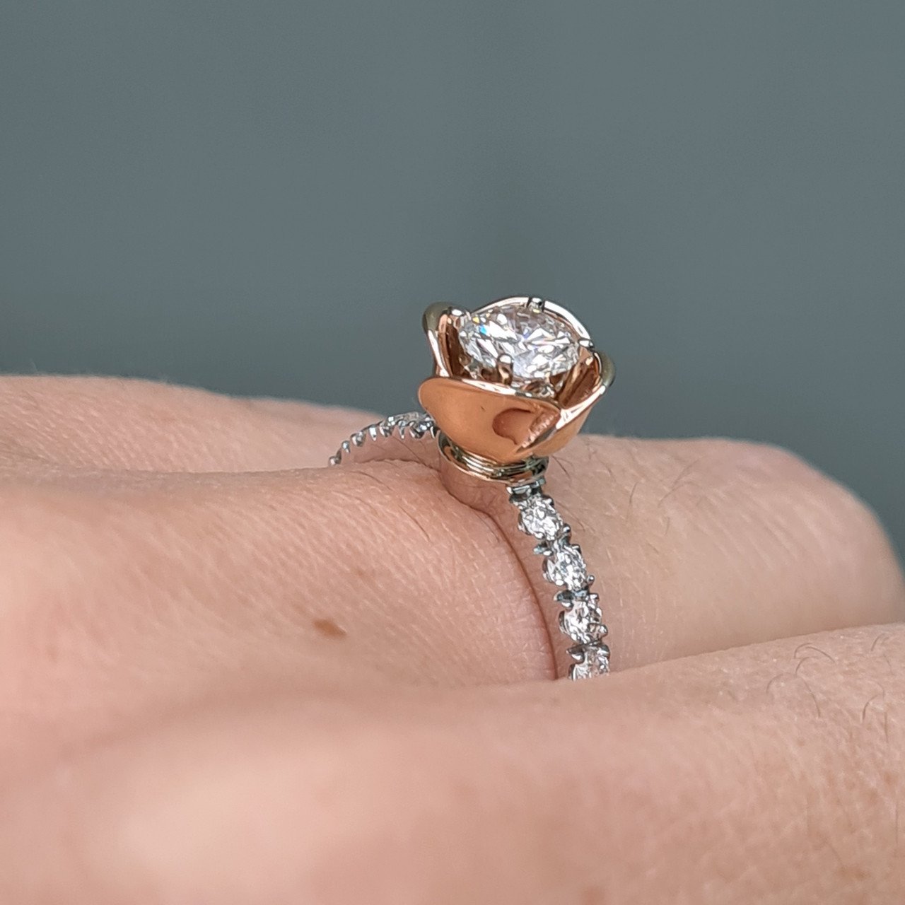Кольцо Deimantas 94696085 16,5р 3,32гр 0,77ct. купить,NaN