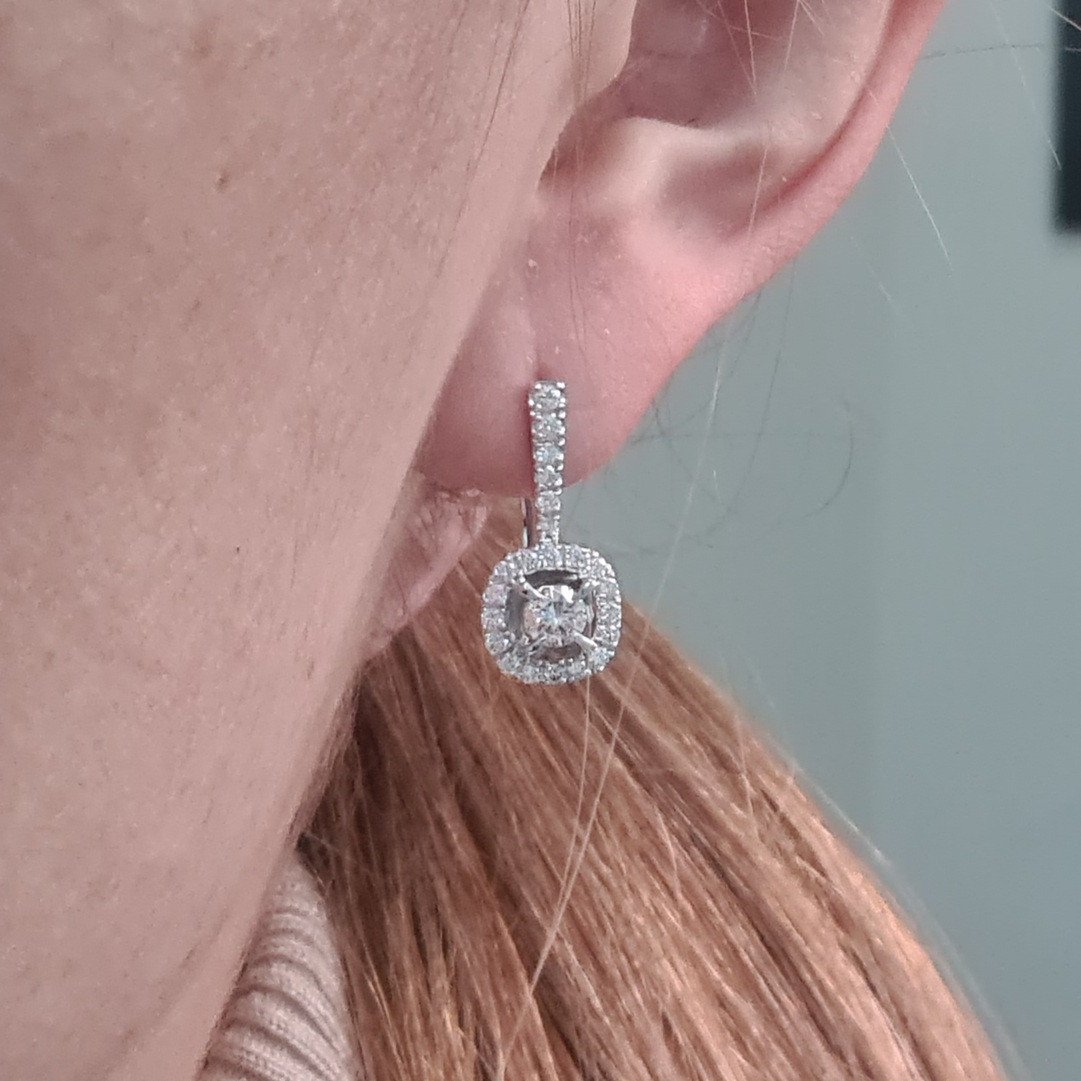 Серьги Deimantas 96417625 4,35гр 1,02ct. купить,NaN
