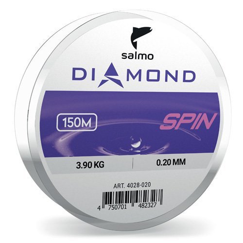 Рыболовная леска Salmo Diamond Spin 0,27 мм 150 м светло-зеленая