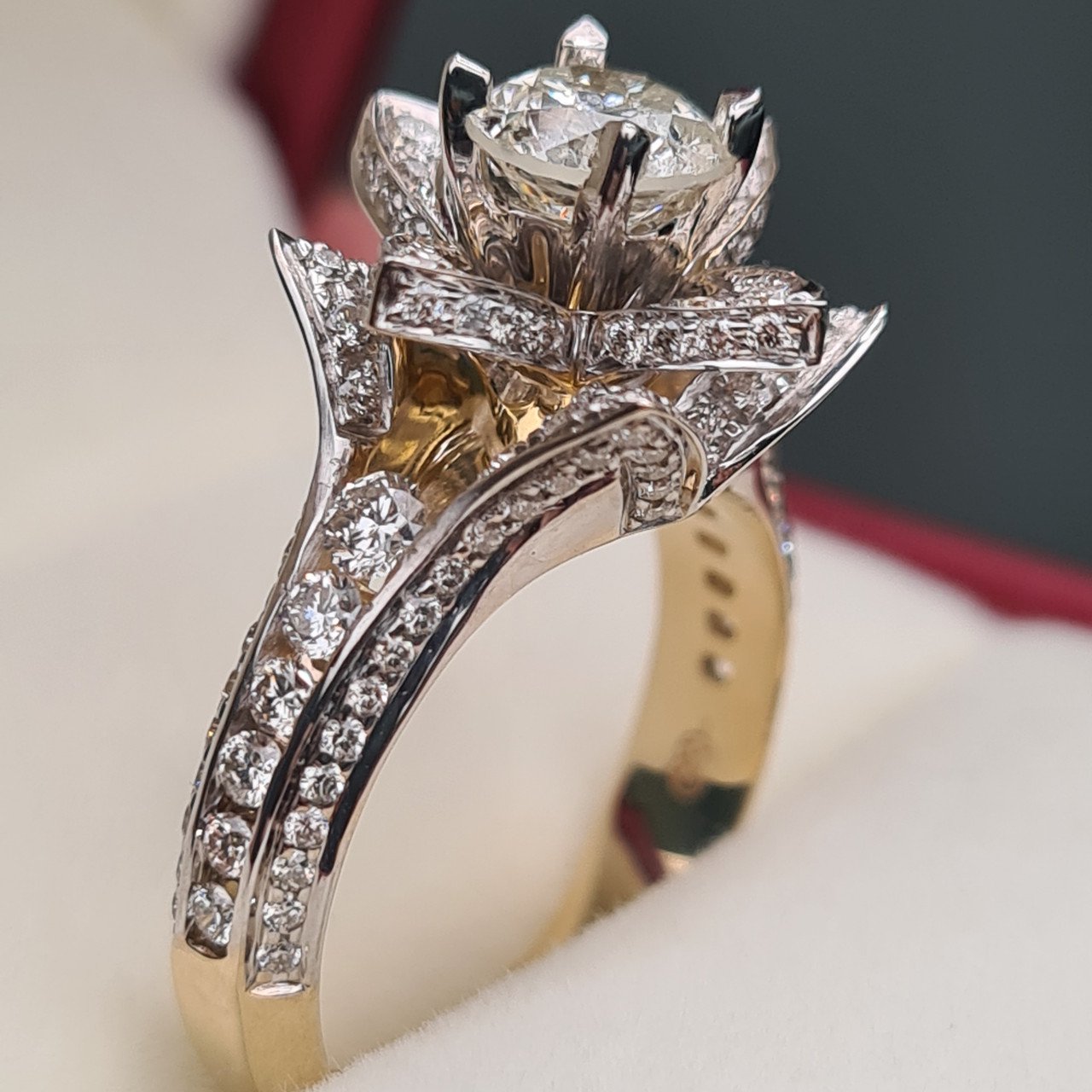 Кольцо Deimantas 96417635 17,5р 7,16гр 2,21ct. купить,NaN