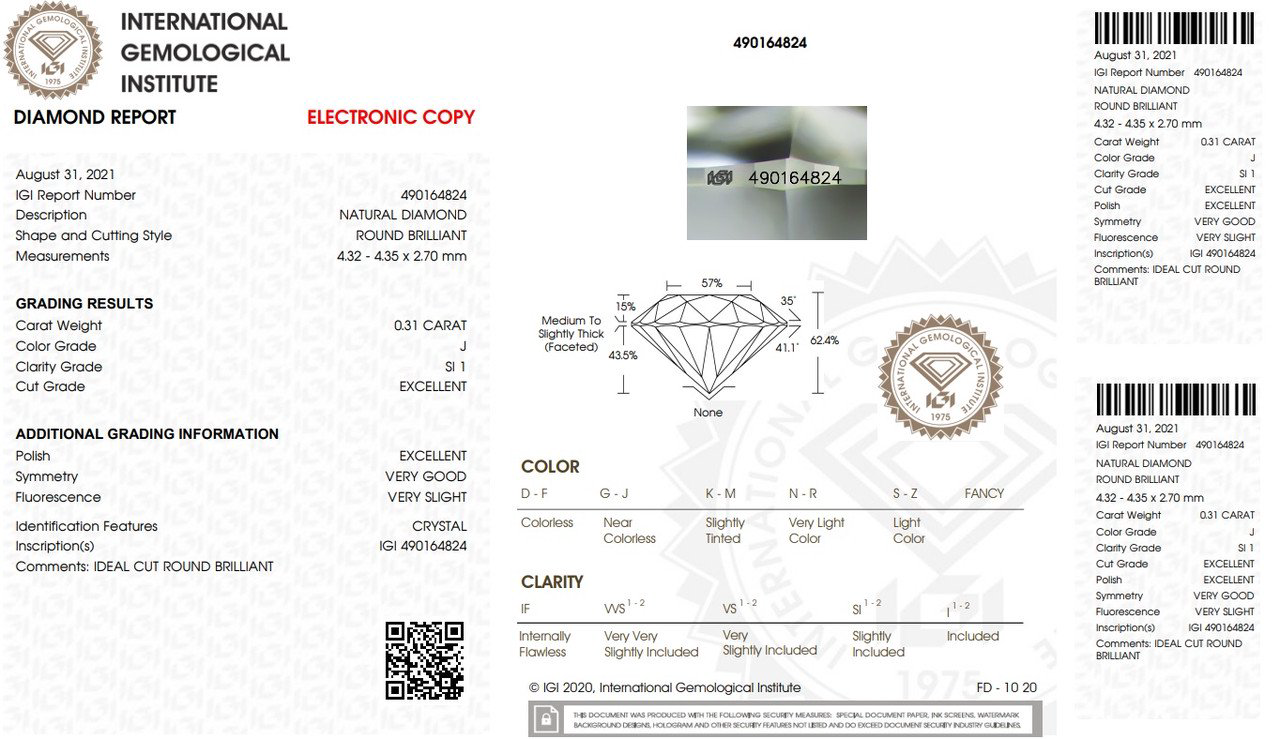 Серьги Deimantas 94696296 4,54гр 1,24ct. купить,NaN