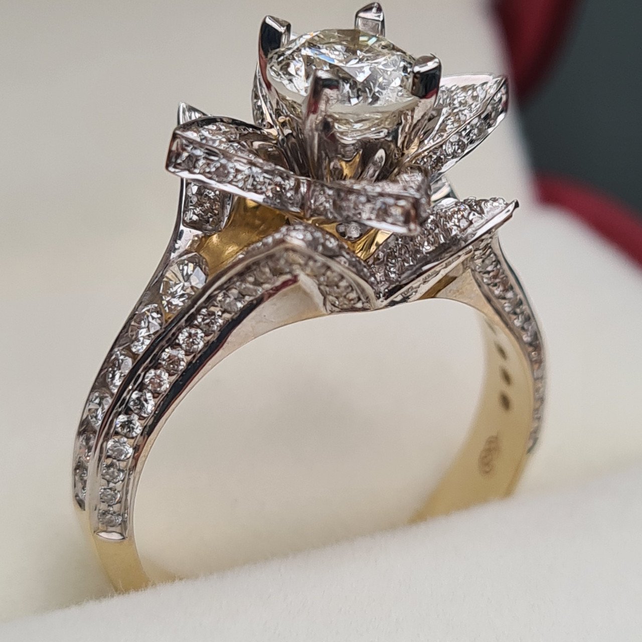 Кольцо Deimantas 96417635 17,5р 7,16гр 2,21ct. купить,NaN