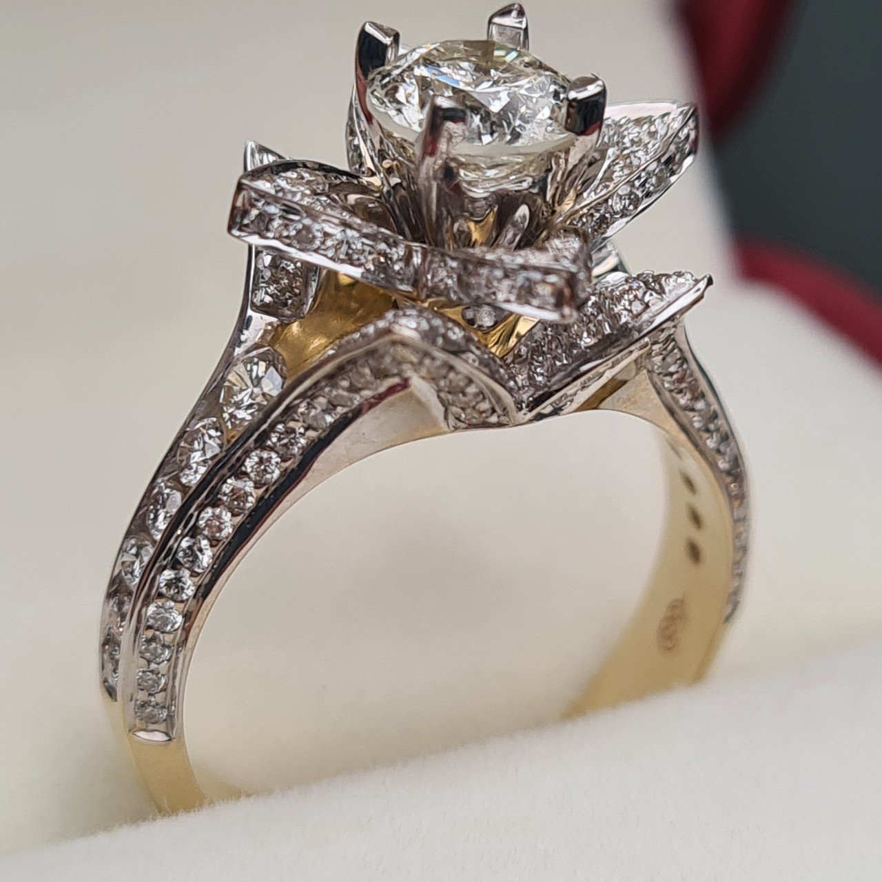 Кольцо Deimantas 96417635 17,5р 7,16гр 2,21ct. купить,NaN