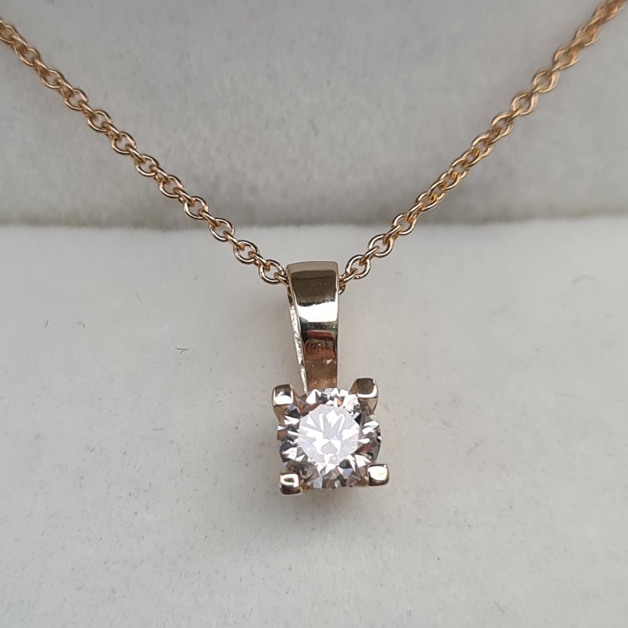Колье Deimantas 94849244 45см 1,85гр 0,26ct. купить,NaN