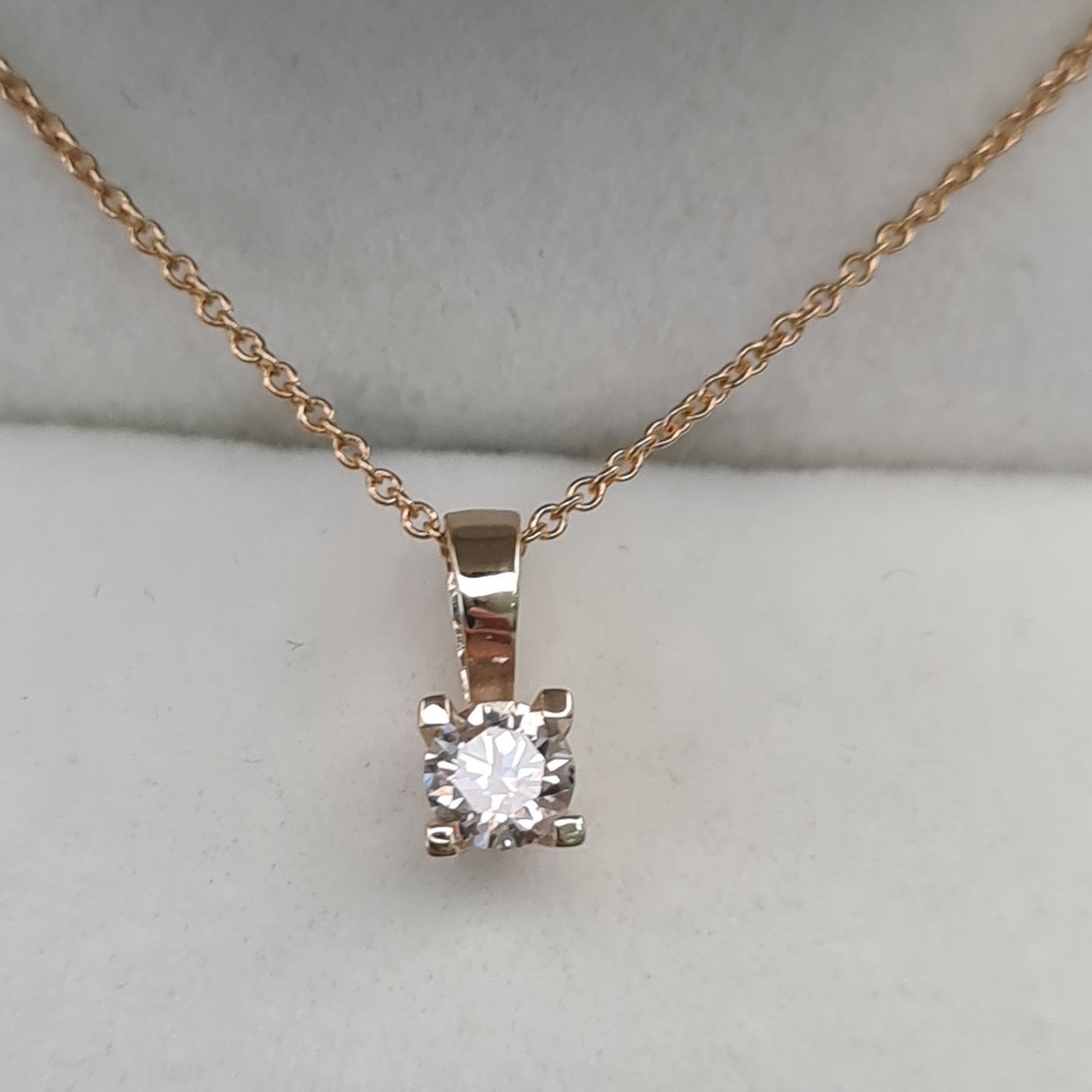 Колье Deimantas 94849244 45см 1,85гр 0,26ct. купить,NaN
