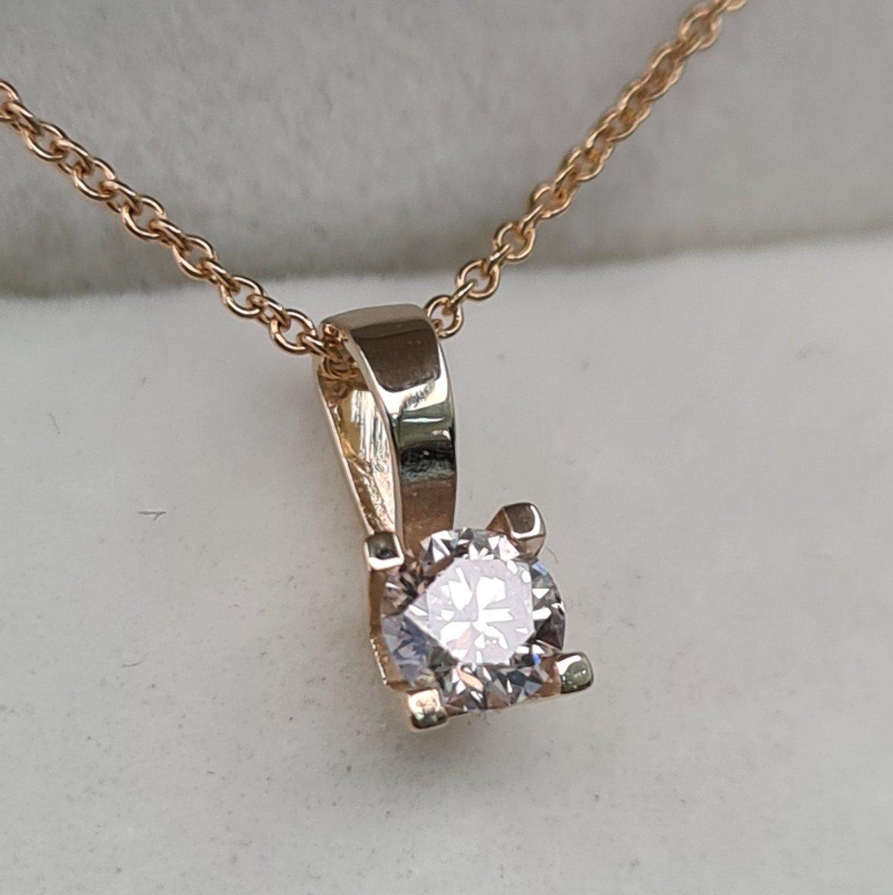 Колье Deimantas 94849267 45см 1,92гр 0,25ct. купить,NaN