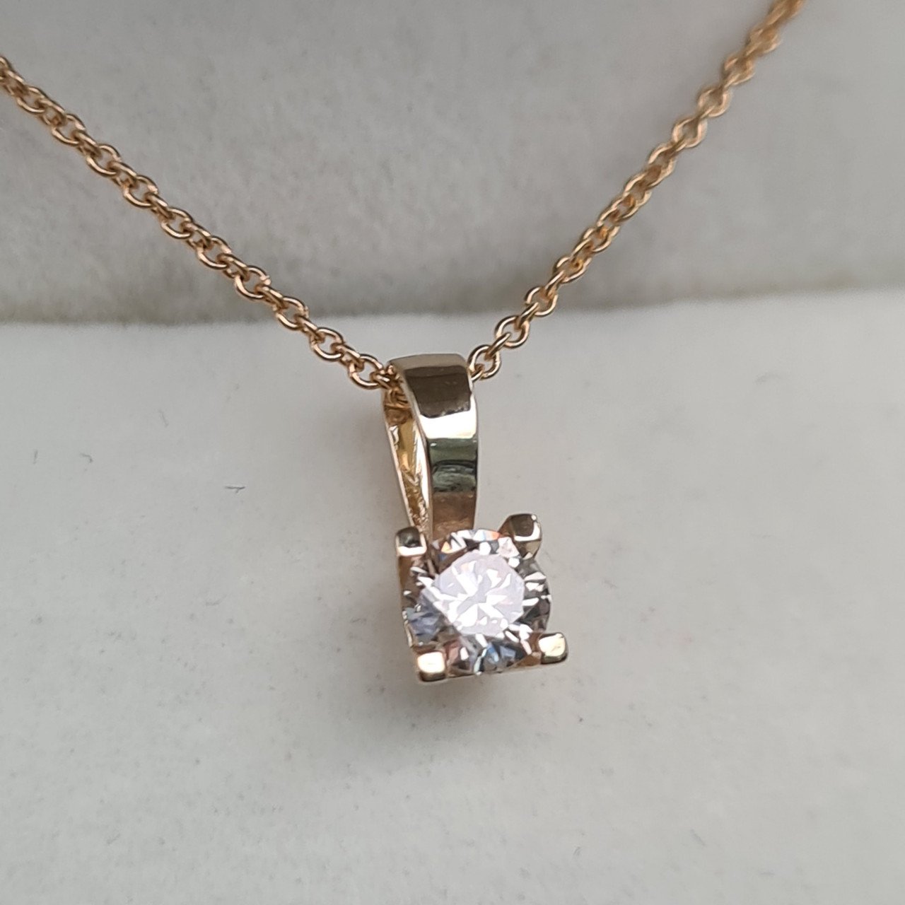 Колье Deimantas 94849267 45см 1,92гр 0,25ct. купить,NaN