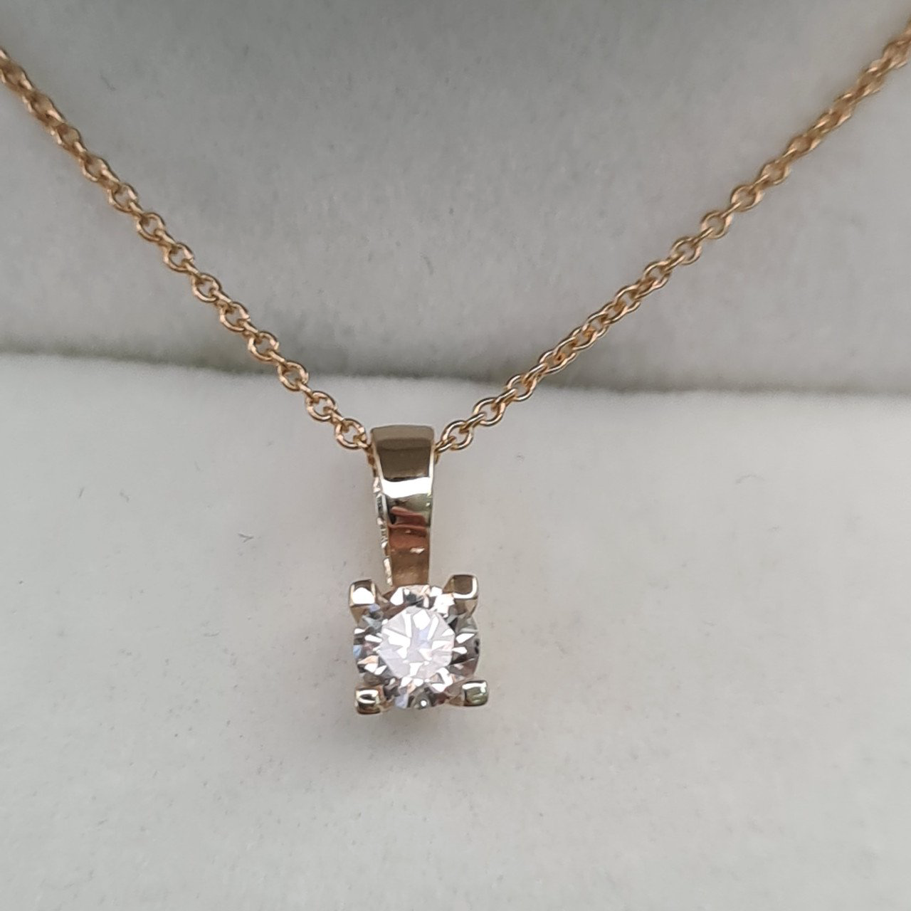 Колье Deimantas 94849278 40см 1,4гр 0,24ct. купить,NaN