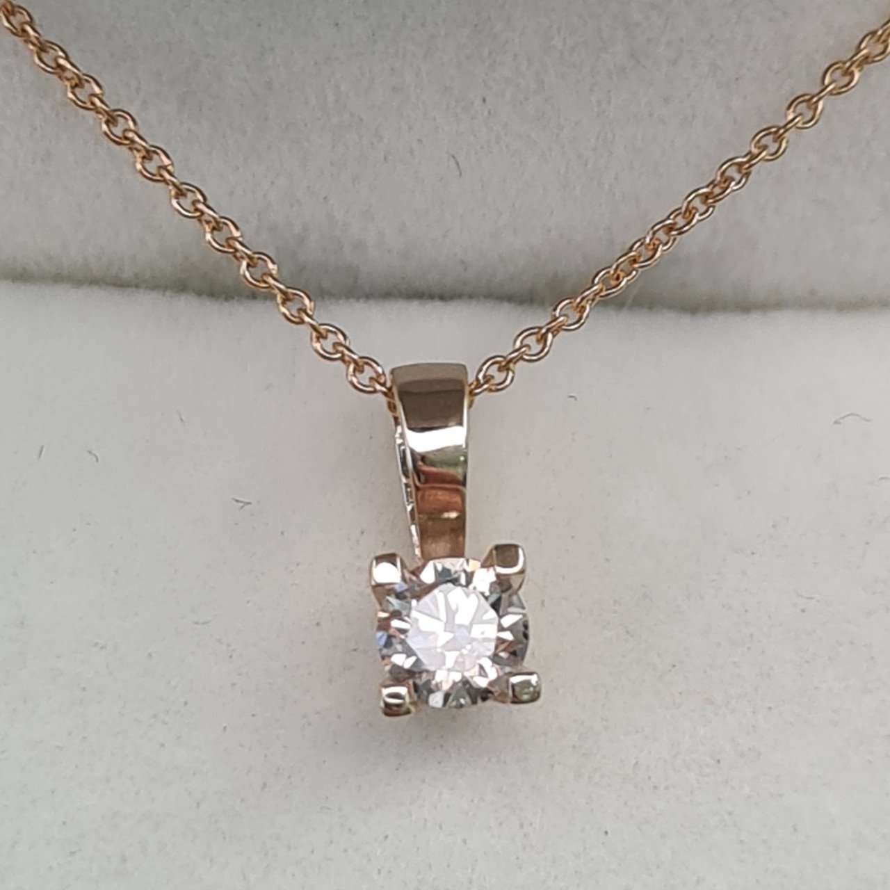 Колье Deimantas 94849278 40см 1,4гр 0,24ct. купить,NaN