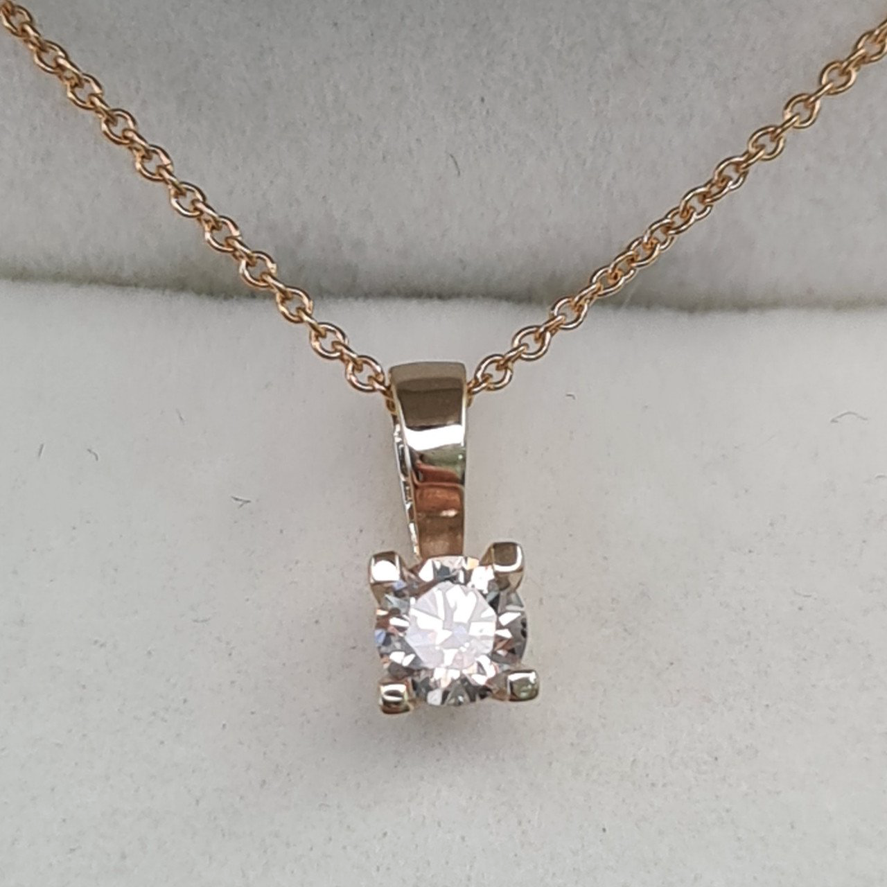 Колье Deimantas 94849278 40см 1,4гр 0,24ct. купить,NaN