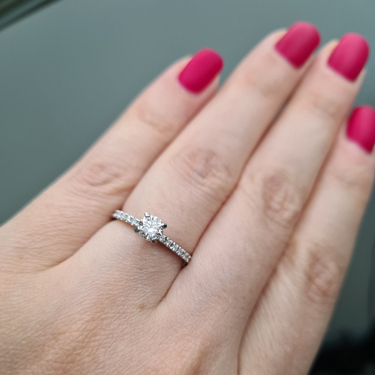 Кольцо Deimantas 96547399 17р 1,54гр 0,52ct. купить,NaN