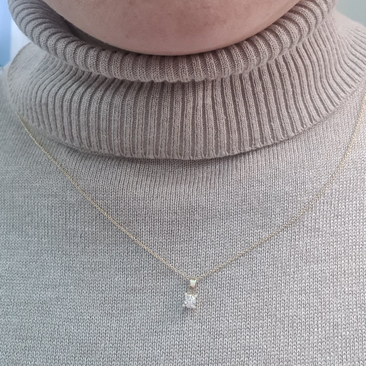 Колье Deimantas 94849278 40см 1,4гр 0,24ct. купить,NaN