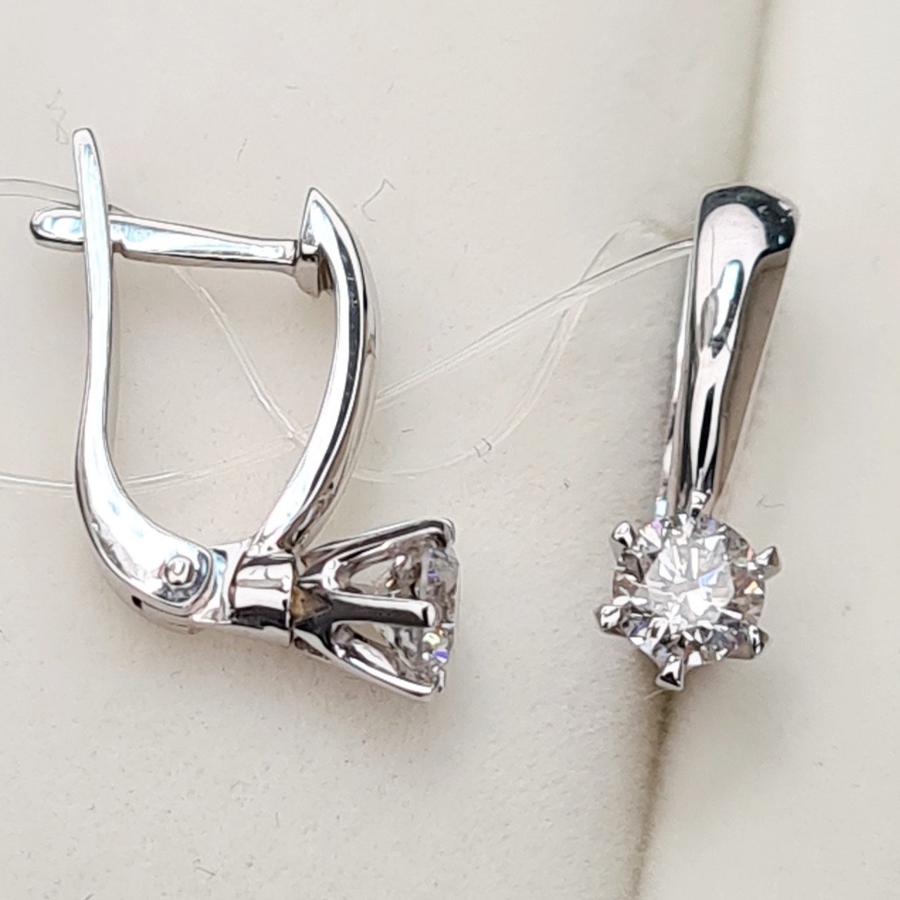 Серьги Deimantas 90790646 3,14гр 0,60ct. купить,NaN