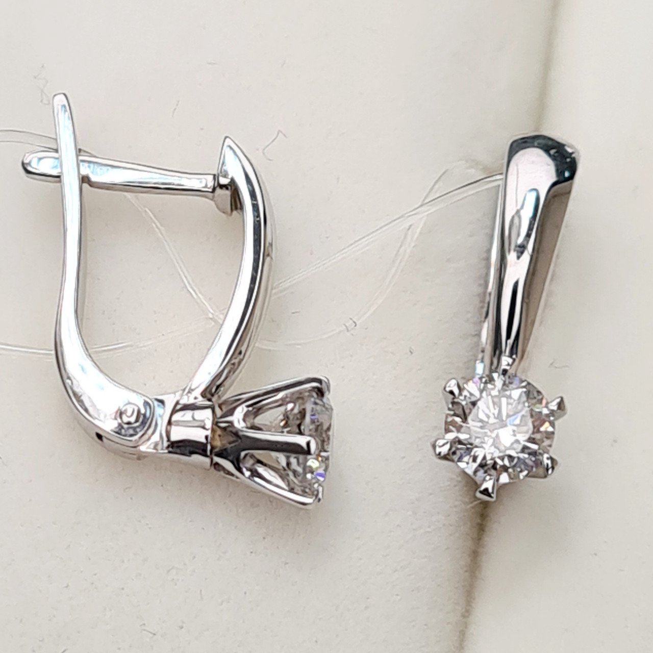 Серьги Deimantas 90790646 3,14гр 0,60ct. купить,NaN