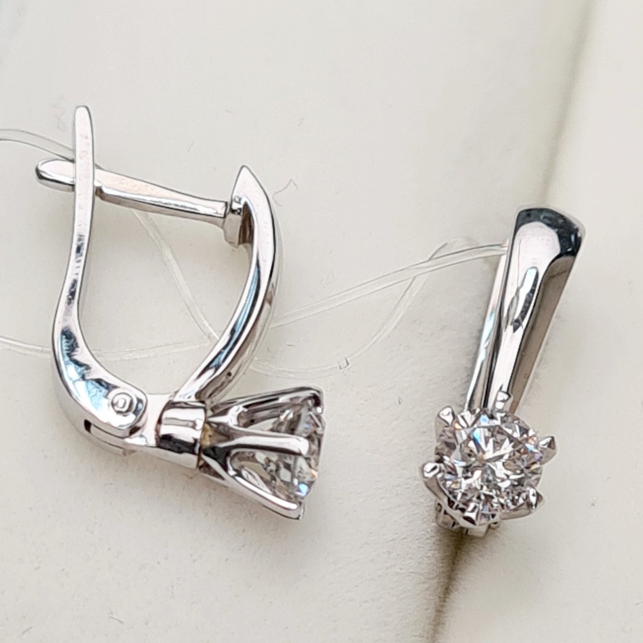 Серьги Deimantas 90790646 3,14гр 0,60ct. купить,NaN