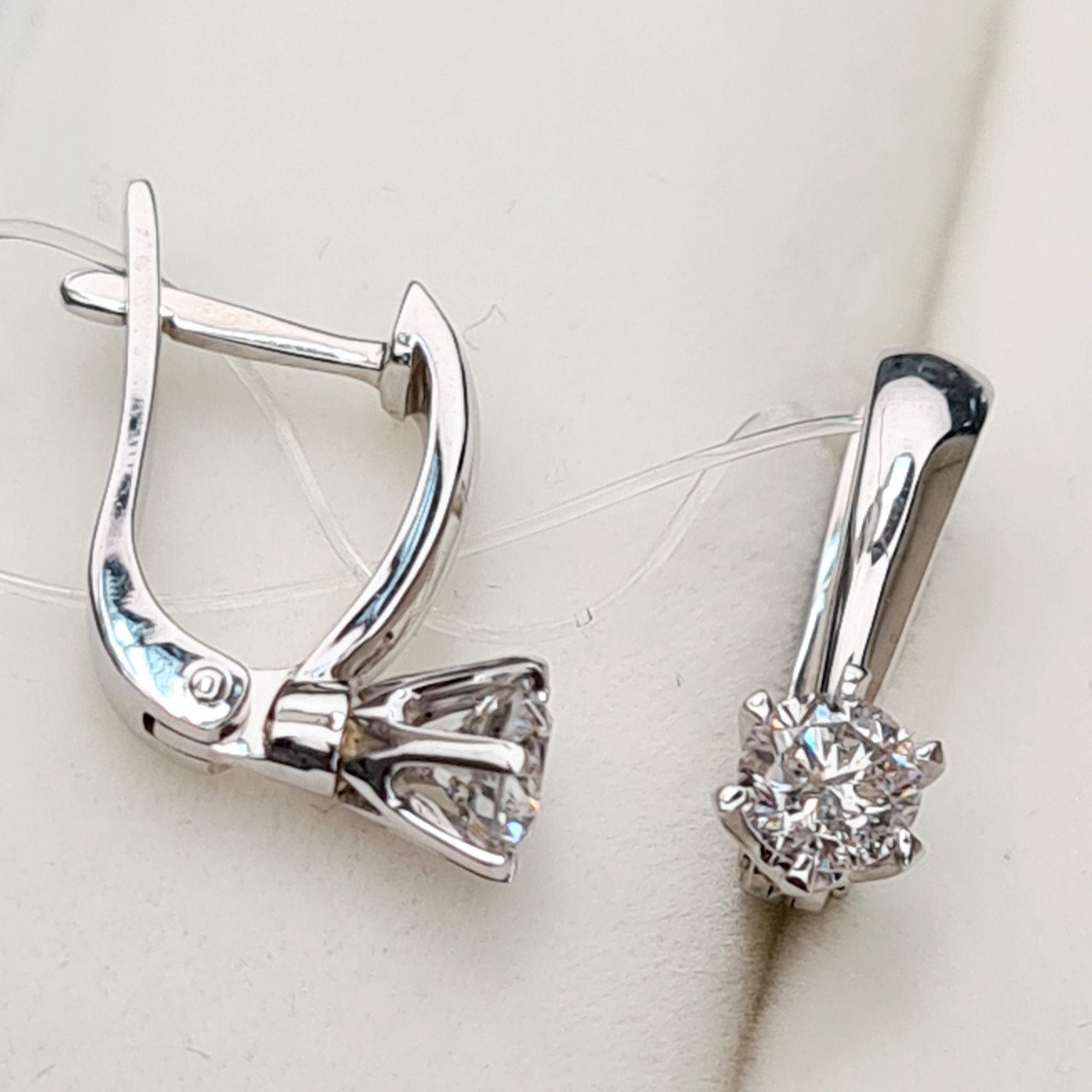 Серьги Deimantas 90790646 3,14гр 0,60ct. купить,NaN