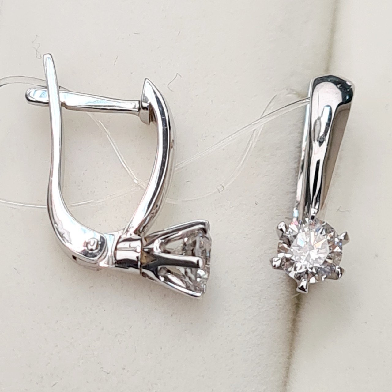 Серьги Deimantas 90790646 3,14гр 0,60ct. купить,NaN
