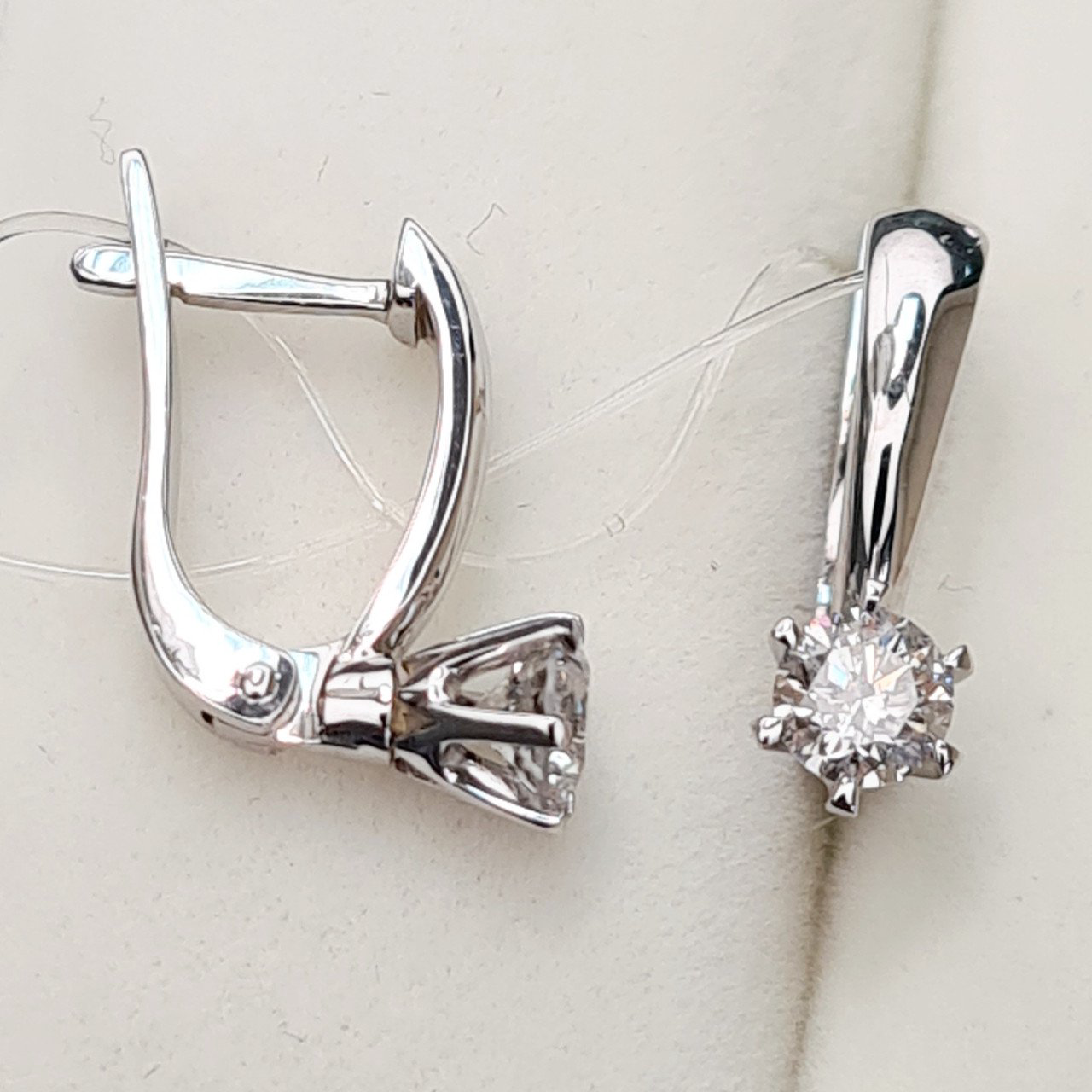 Серьги Deimantas 90790646 3,14гр 0,60ct. купить,NaN