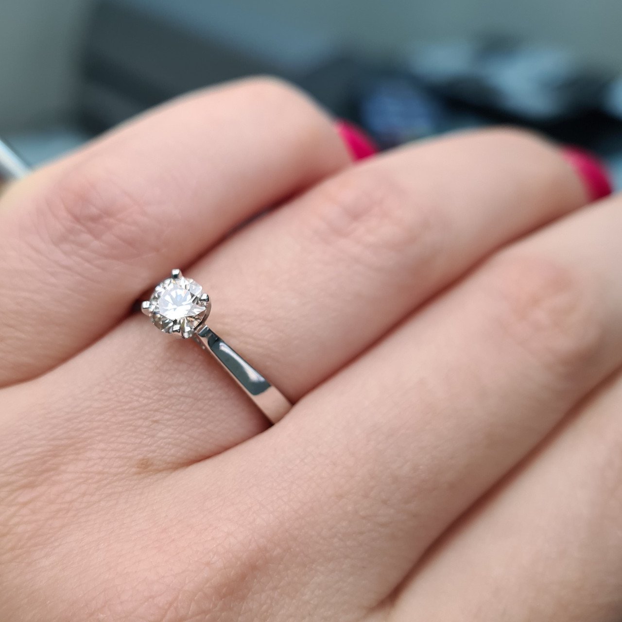 Кольцо Deimantas 90791459 16,51р 5,21гр 0,54ct. купить,NaN
