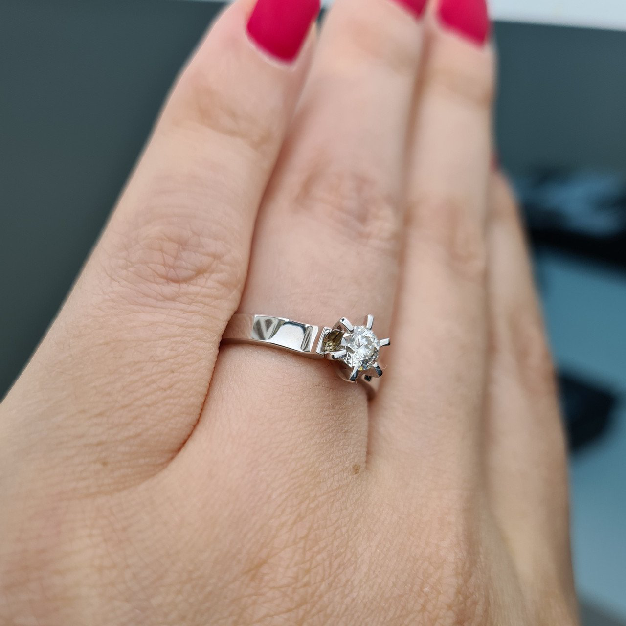 Кольцо Deimantas 90790724 16,5р 3,32гр 0,31ct. купить,NaN