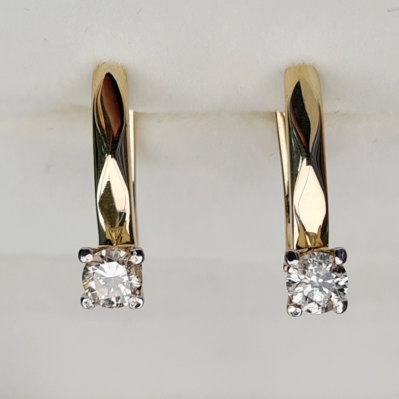 Серьги Deimantas 97085259 2,49гр 0,39ct. купить,NaN