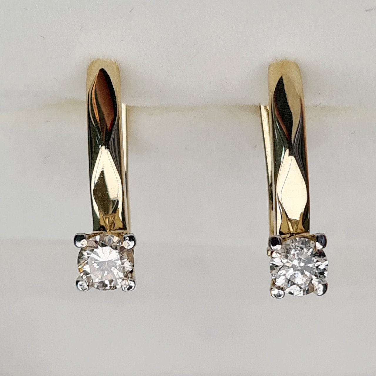 Серьги Deimantas 97085259 2,49гр 0,39ct. купить,NaN