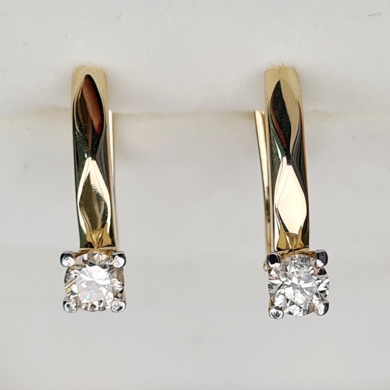 Серьги Deimantas 97085259 2,49гр 0,39ct. купить,NaN