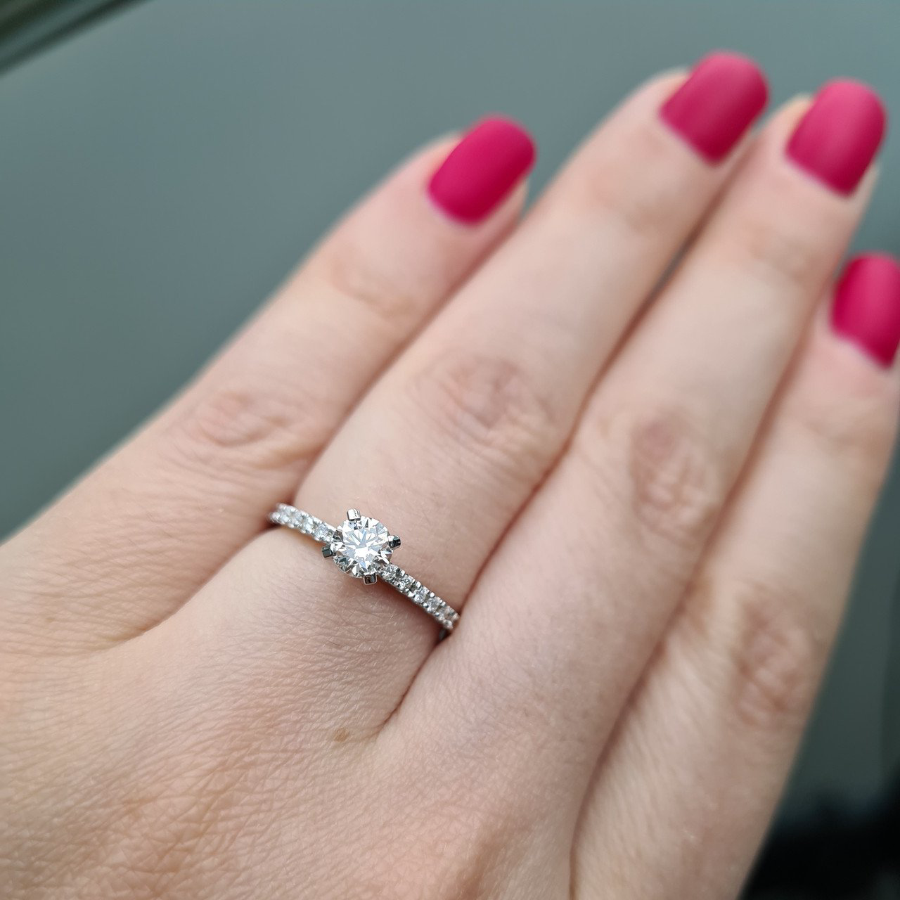 Кольцо Deimantas 96547402 16,51р 1,55гр 0,48ct. купить,NaN