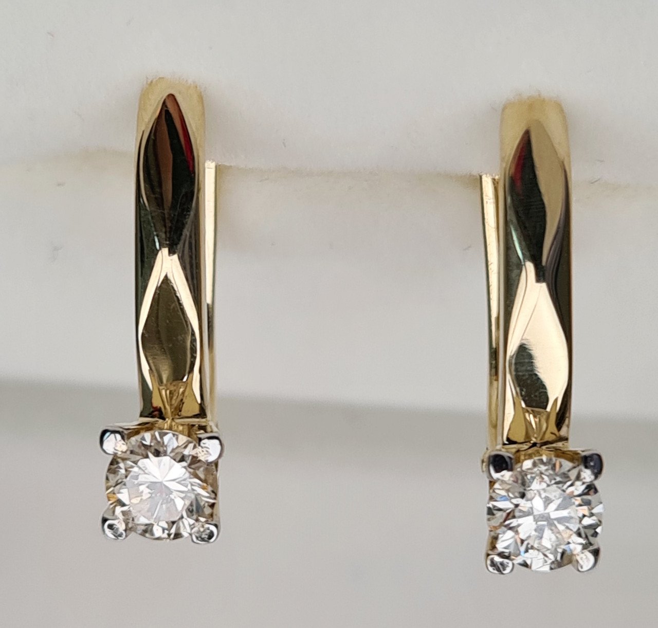 Серьги Deimantas 97085259 2,49гр 0,39ct. купить,NaN
