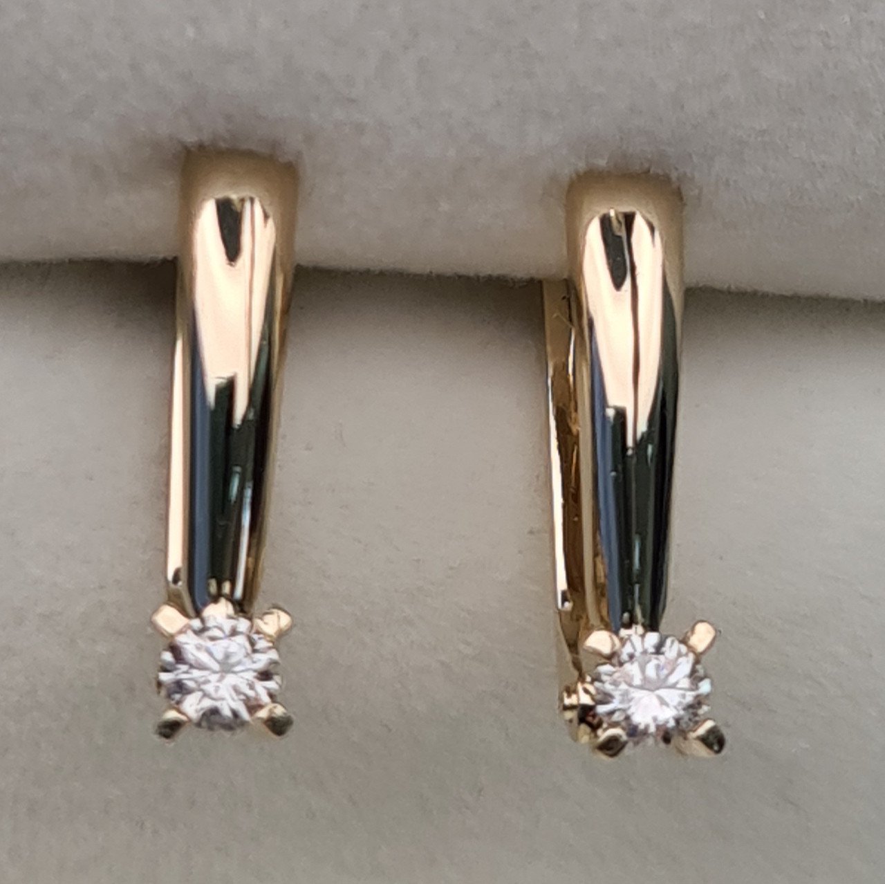 Серьги Deimantas 96925031 3,3гр 0,27ct. купить,NaN