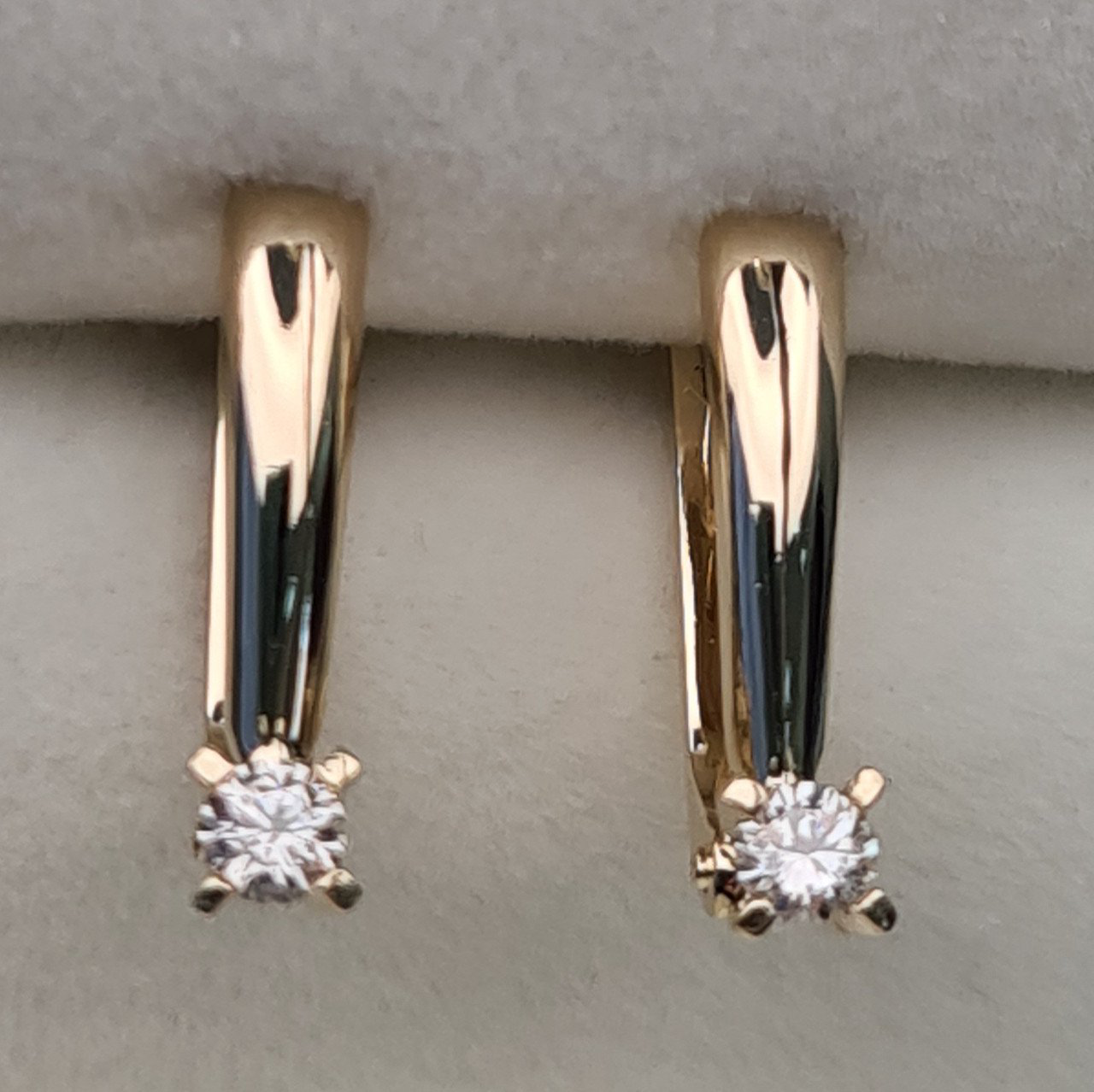 Серьги Deimantas 96925031 3,3гр 0,27ct. купить,NaN