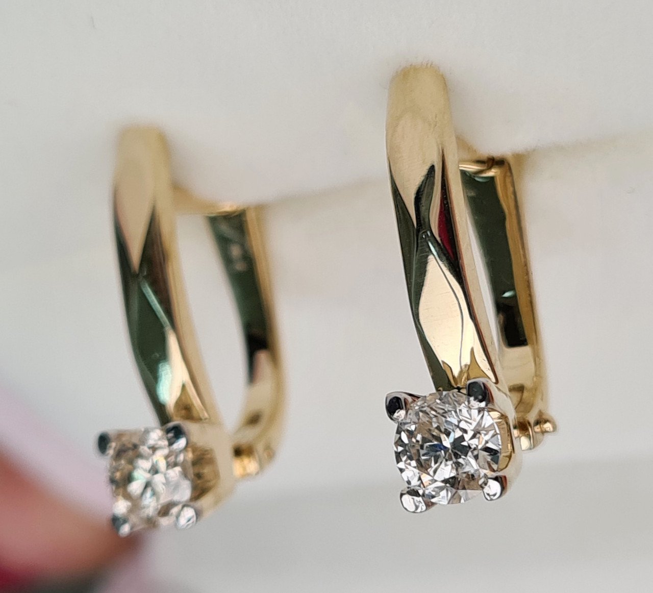 Серьги Deimantas 97085259 2,49гр 0,39ct. купить,NaN