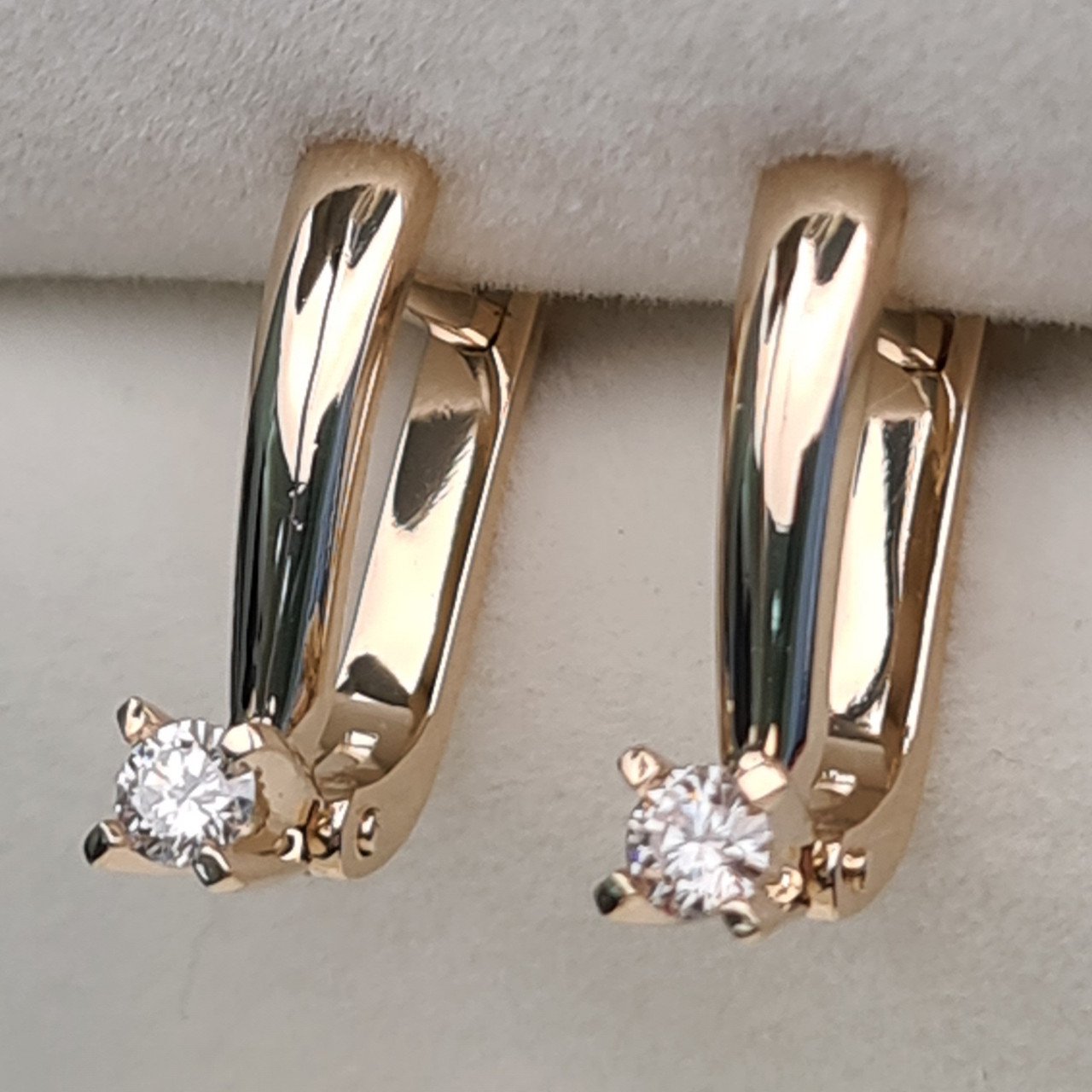 Серьги Deimantas 96925031 3,3гр 0,27ct. купить,NaN