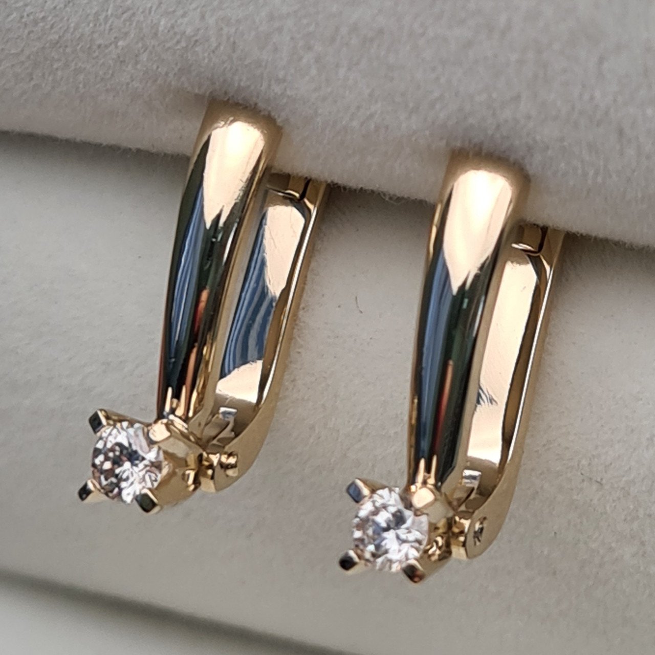 Серьги Deimantas 96925031 3,3гр 0,27ct. купить,NaN