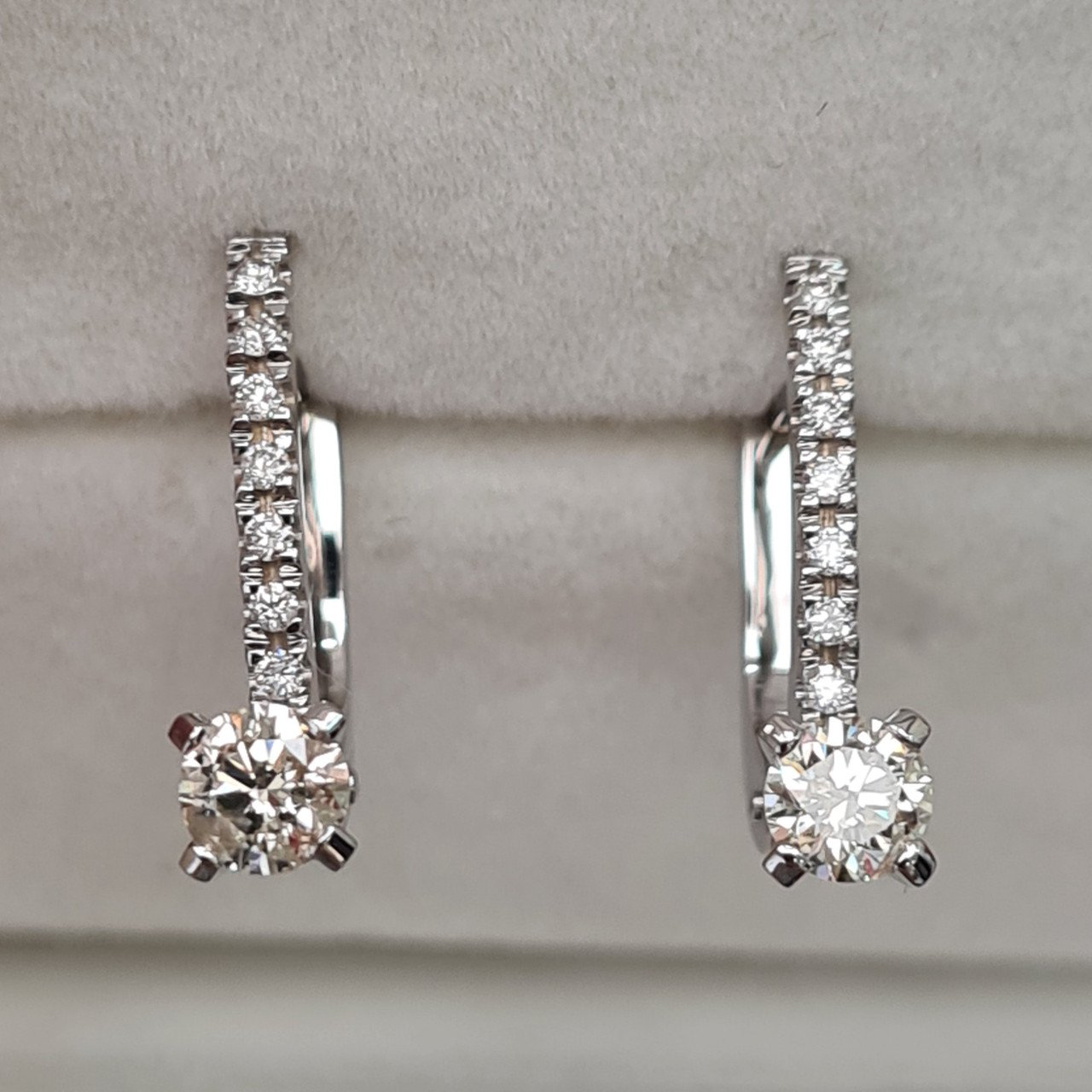 Серьги Deimantas 91087378 3,31гр 0,71ct. купить,NaN
