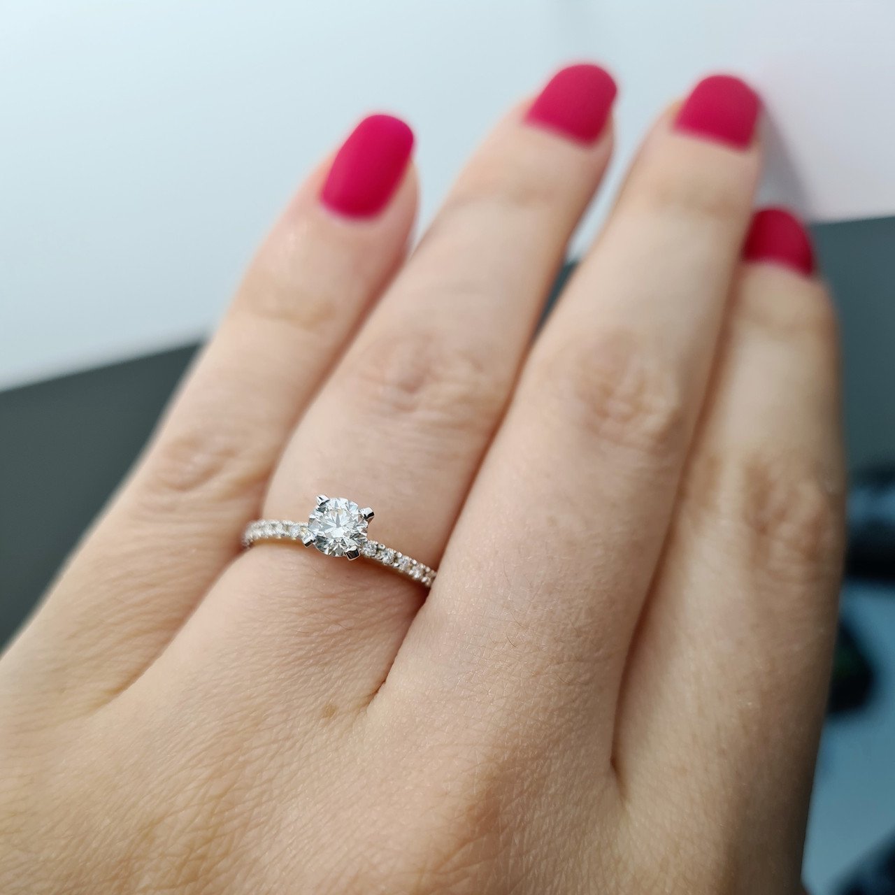 Кольцо Deimantas 91023522 16,51р 1,8гр 0,54ct. купить,NaN
