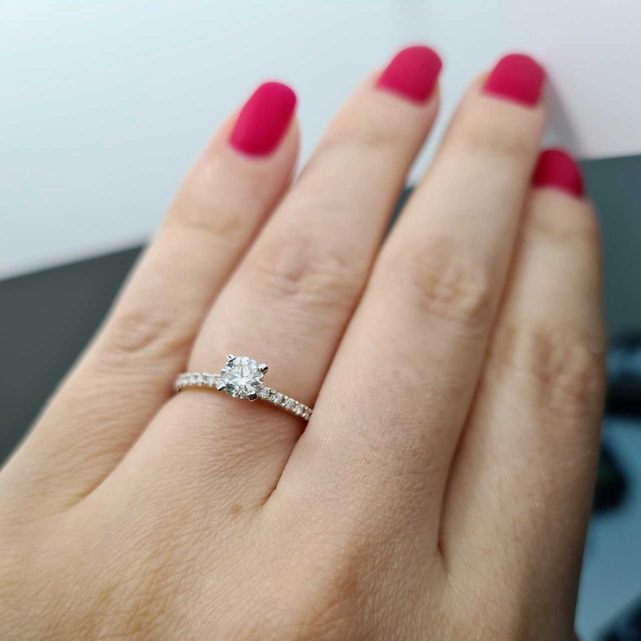 Кольцо Deimantas 91023522 16,51р 1,8гр 0,54ct. купить,NaN